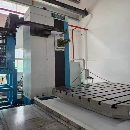 []台湾远东数控镗铣床BMC-135，BT50主轴带齿轮箱，工作.