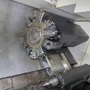 2018年韩国原装威亚L300MC车铣复合，12寸液压中空卡盘.